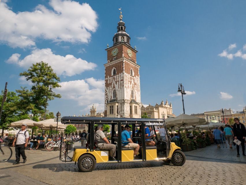 Krakow: City Sightseeing Tour by Electric Golf Cart - What to Expect During the Ride