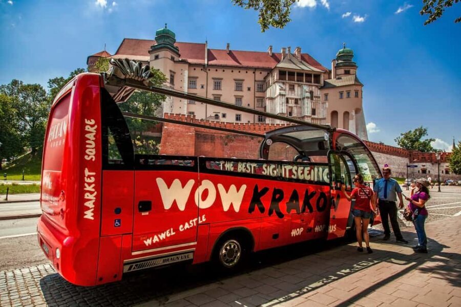 Krakow: Hop-On Hop-Off Bus Tour with Audio Guide - Detailed Itinerary and Stop Highlights