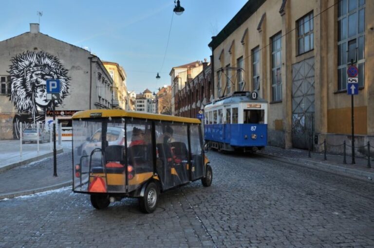 Krakow: Jewish Quarter and Ghetto Sightseeing Golf Cart Tour - What Reviews Reveal