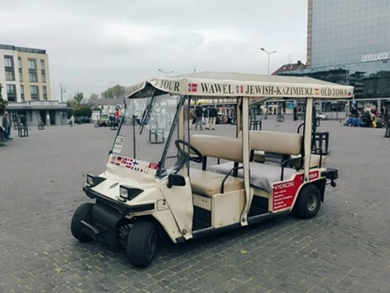 Krakow: Jewish Quarter and Schindler Factory by Golf Car - Exploring Krakow’s Jewish Quarter and Schindler’s Factory by Golf Car