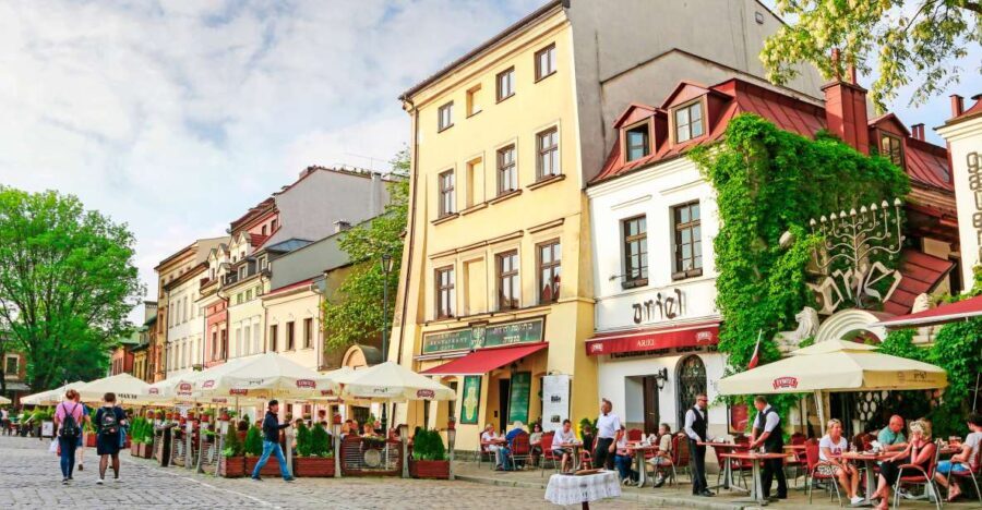 Krakow: Jewish Quarter and Schindler's Factory Guided Tour - Walking through Kazimierz: Historic Sites and Modern Vibes