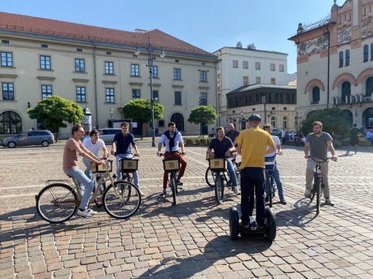 Krakow: Old Town Bike Tour with a Guide - In-Depth Look at the Krakow Old Town Bike Tour