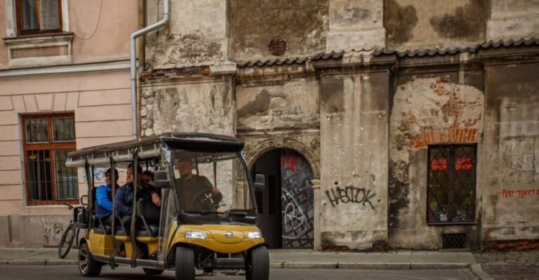 Krakow: Old Town, Kazimierz & Ghetto by Electric Golf Cart - Exploring Krakow by Electric Golf Cart