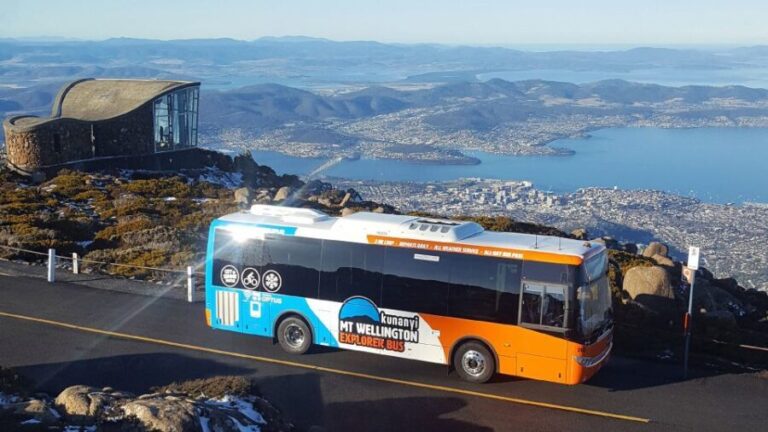 Kunanyi & Mt Wellington Explorer Bus: One-Way Bus Pass - A Detailed Look at the Mount Wellington Experience