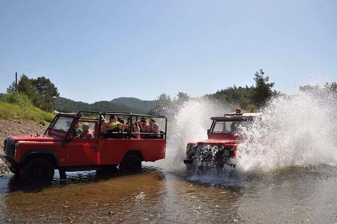 Kusadasi Jeep Safari Tour With Zeus Cave and Water Fights - First Stop: Meeting Other Adventurers and the Off-Road Kickoff
