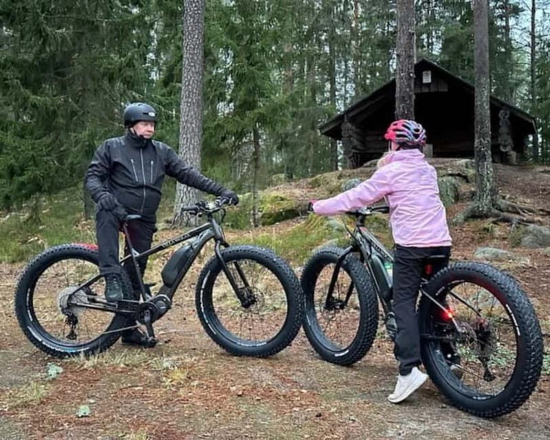 Kuusisto island: Electric fatbike rental - The Value of the Experience
