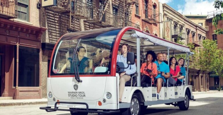 LA: Warner Bros Studio Entry with Hollywood Bus Tour Package - Detailed Breakdown of the Itinerary