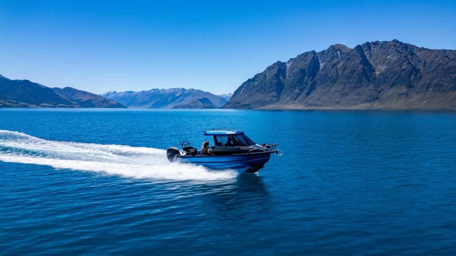 Lake Hwea: 6 hour Fishing Adventure by Boat - Why the Electric Boat Matters