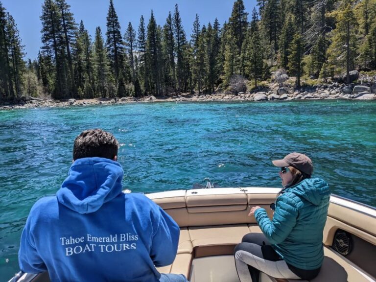 Lake Tahoe: Lakeside Highlights Yacht Tour - FAQs