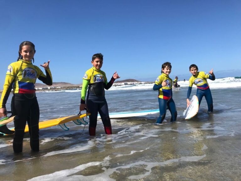 Lanzarote: Famara Beach Surfing Lessons - An Authentic Surfing Experience on Famara Beach