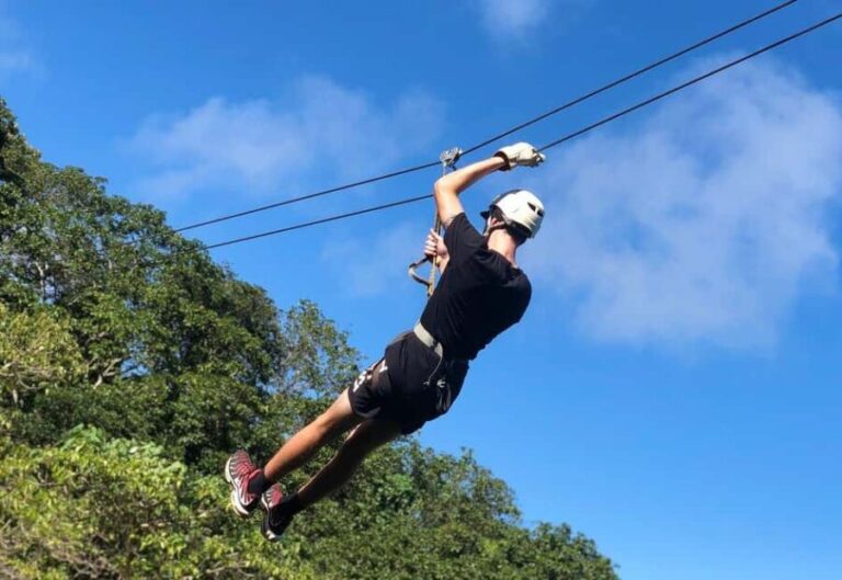 Largest Zipline & Cave Exploration from sigatoka coral coast - A Complete Look at the Tour Experience