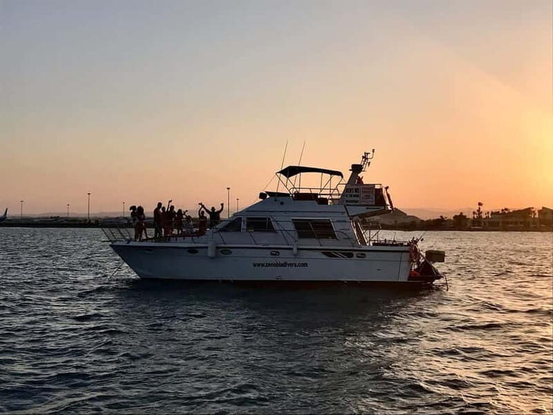 Larnaca: Sunset Cruise  Deep Blue Luxury Yacht