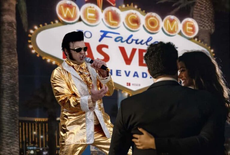 Las Vegas: Gold Elvis Vow Renewal or Wedding at Welcome Sign - What To Expect During Your 45-Minute Experience