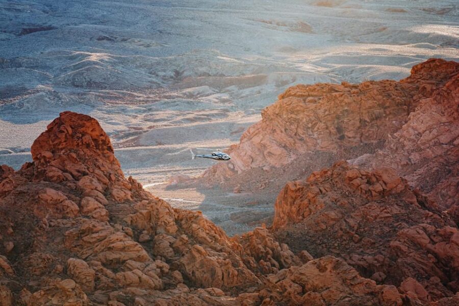 Las Vegas: Grand Canyon Heli Tour and Valley of Fire Landing - The Breakdown of the Itinerary
