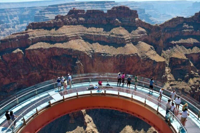 Las Vegas: Grand Canyon West Rim Tour with Optional Skywalk - The Itinerary in Detail