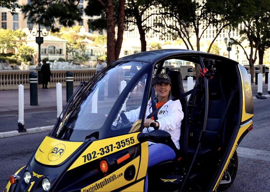 Las Vegas: Self-Drive Strip Tour in an Electric EVR car - Who Would Love This Tour?