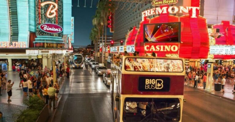 Las Vegas: Sightseeing Night Tour by Open-top Bus - A Detailed Look at the Las Vegas Night Tour