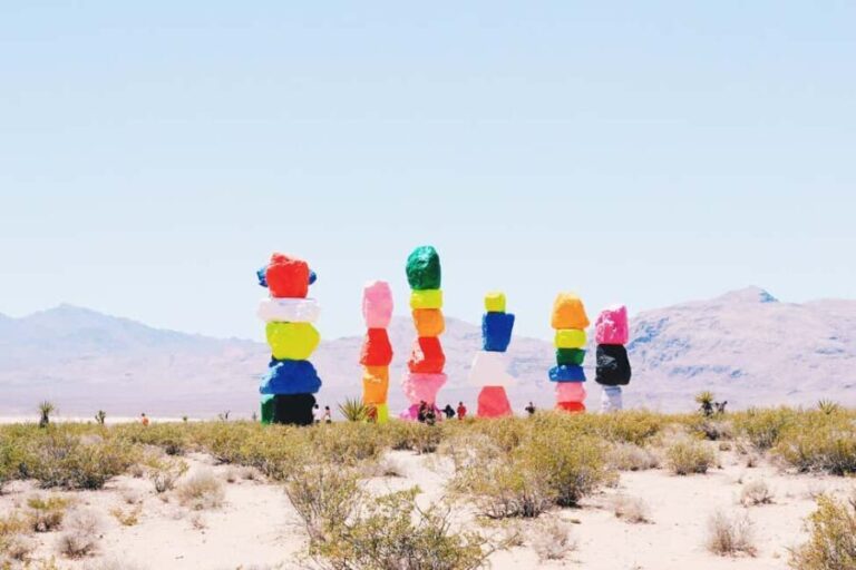 Las Vegas: Valley of Fire Seven Magic Mountains Welcome Sign - FAQs