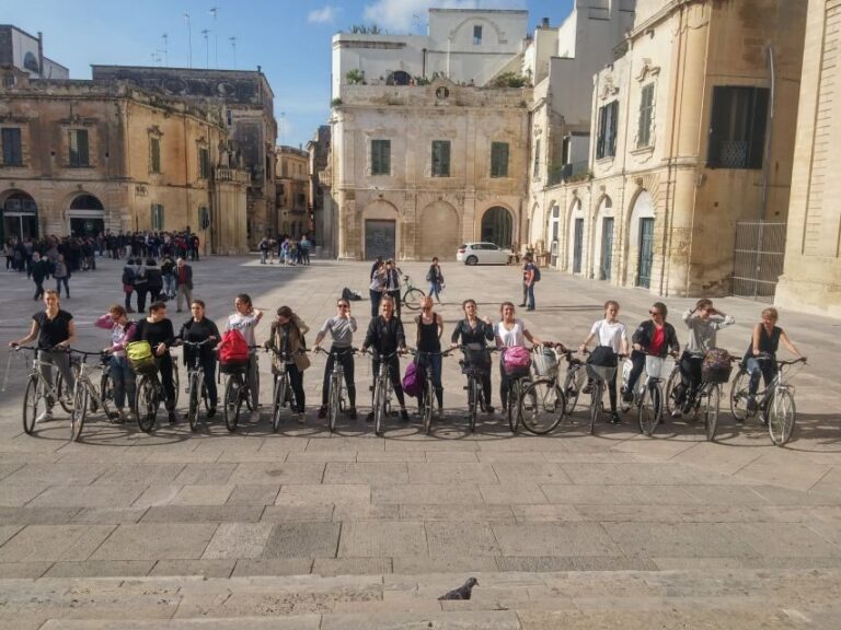 Lecce: City Highlights Guided Tour by Bike - Why Choose the Lecce Bike Tour?