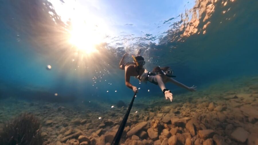 Ligaria: Snorkeling trip with Motor Boat around Agia Pelagia - Exploring the Crete Snorkeling Experience