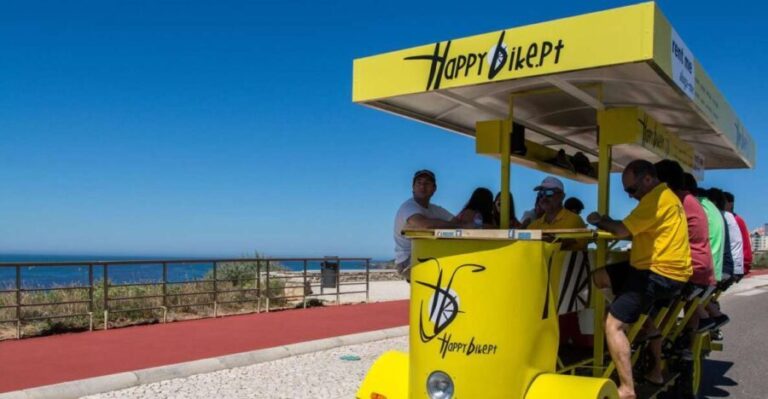 Lisbon: 1-Hour Beer or Sangria Bike Sightseeing Tour - The itinerary in detail