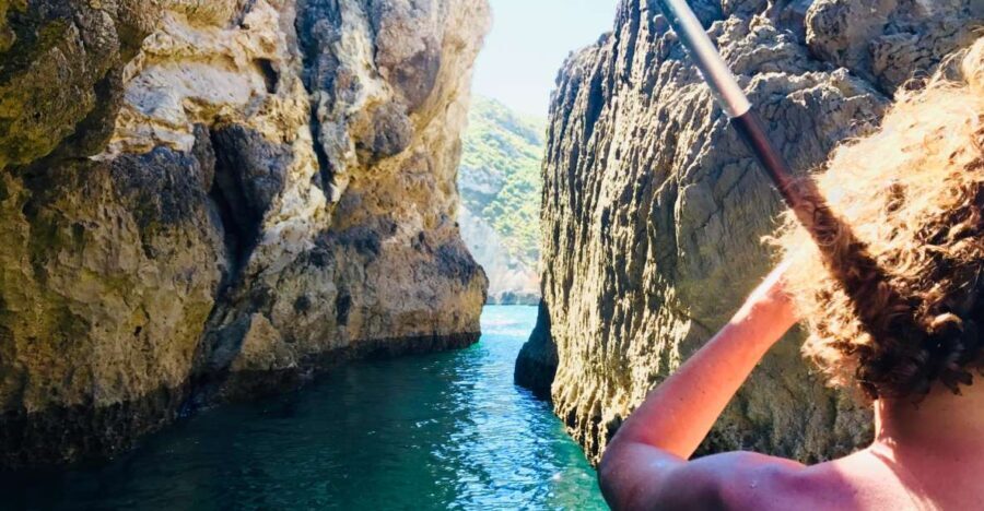 Lisbon: Full-Day Sesimbra Kayak Tour with Picnic - Snorkeling and Beach Fun