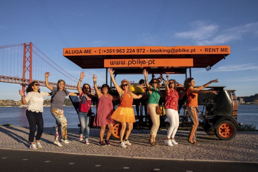 Lisbon: Fun Beer Bike by the Seafront - Authentic Experiences & Real-World Reviews
