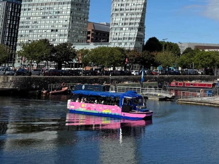 Liverpool: Amphibious Tour and Royal Albert Dock Splashdown - What to Expect during the Tour