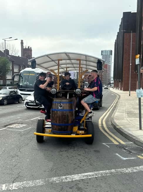 LIVERPOOL BEER BIKE WITH BEER INCLUDED - Who Would Love This Experience?