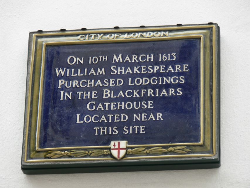 London: 2-Hour Shakespeare Walking Tour - The Itinerary in Detail