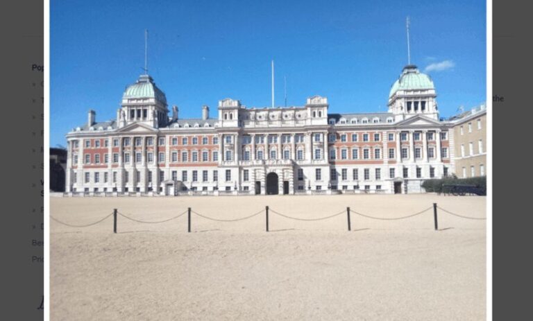 London: Bespoke Whitehall Walking Tour - Practical Details and What to Expect