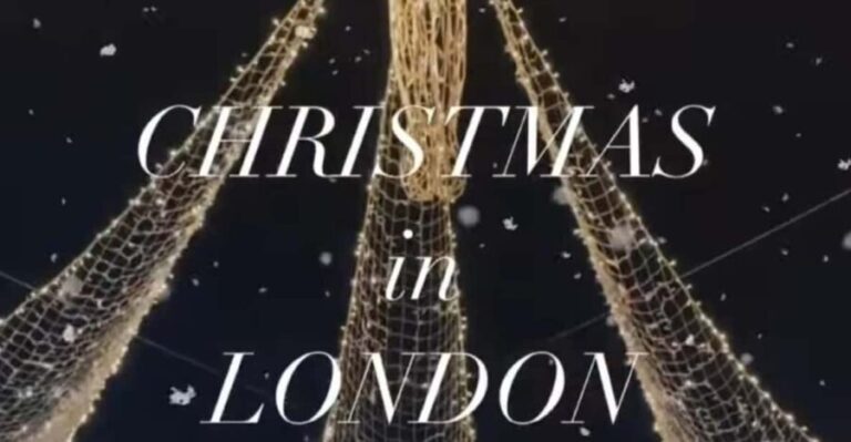 London: Christmas Lights Guided Walking Tour - A Detailed Look at the Tour Experience