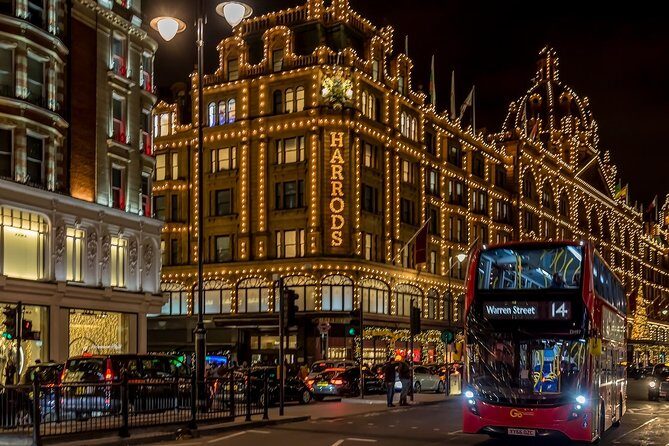 London Christmas Lights Tour by Vintage Double-Decker Bus - The Itinerary: A Closer Look
