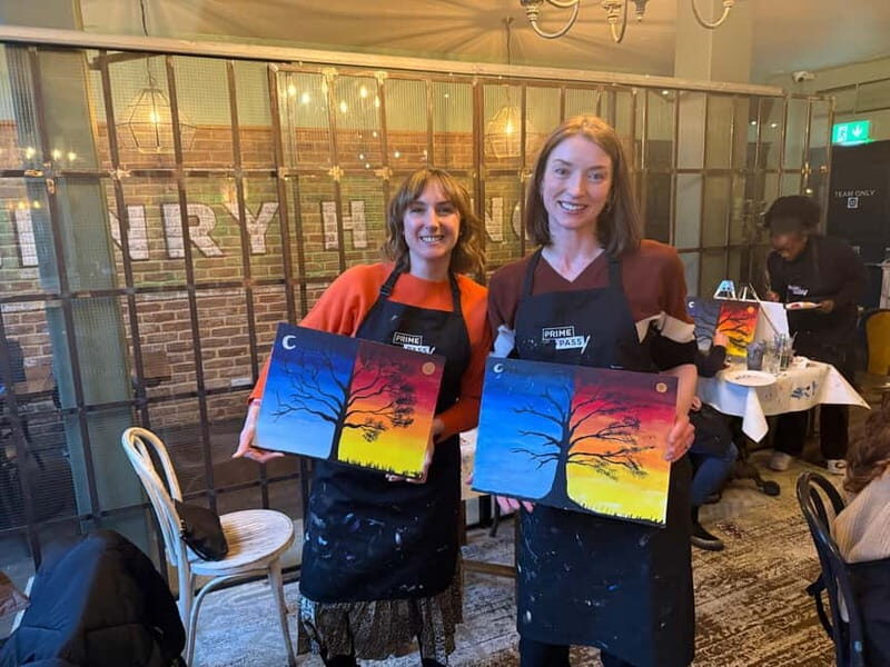 London : Guided Painting Class with Materials - What to Expect on the Day
