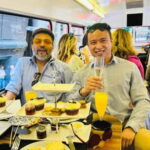 London: "Here We Go Again" Afternoon Tea Bus - The Onboard Experience: Food, Music, and Atmosphere