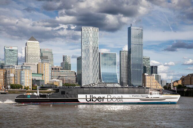 London: IFS Cable Car + Uber Boat Hop-On Hop-Off 1 Day River Pass - Exploring London from the Water and Sky