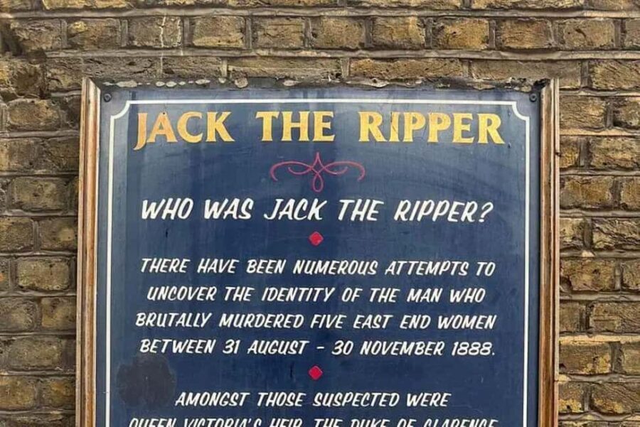 London: Jack the Ripper Tour with Drinks - A Detailed Look at the Jack the Ripper Tour with Drinks