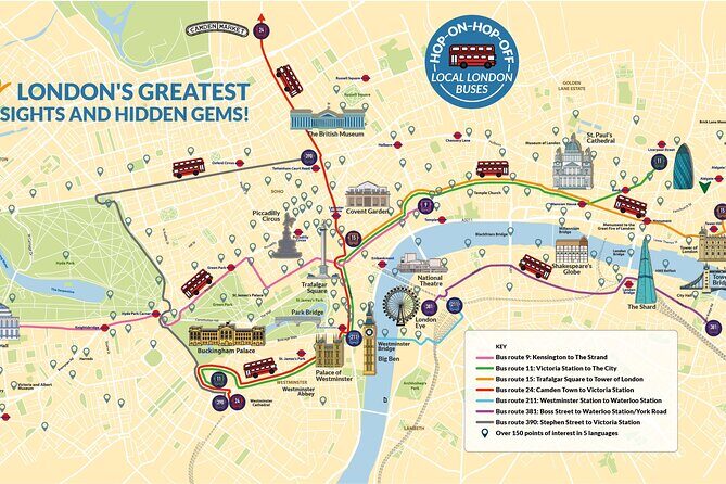 London Public Buses Audio Tour - FAQs
