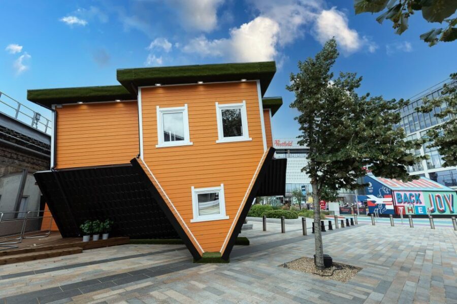 London: Upside Down House Westfield White City Entry Ticket - What to Expect Step-by-Step