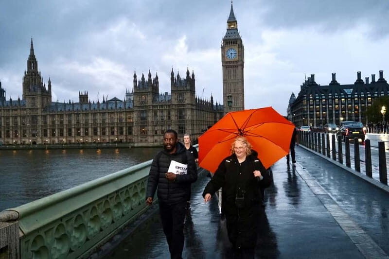 London Westminster Walking Tour: Homelessness Revisited - The Value of a Guided Experience Led by a Lived-Experience Guide