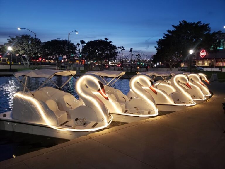 Long Beach: Swan Boat Rental at Rainbow Lagoon - What to Expect During Your Ride