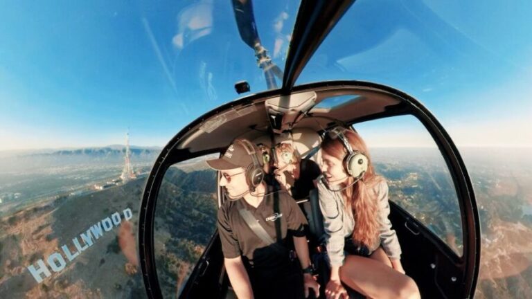 Los Angeles Romantic Helicopter Tour with Mountain Landing - A Closer Look at the Helicopter Tour Experience