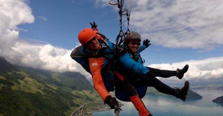 Lucerne: Unique Tandem Paragliding Experience - A Closer Look at the Paragliding Experience
