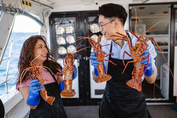 Luxe Island Seafood Cruise - Rottnest Island - Lobster Trapping and Marine Education