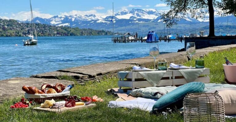 Luxury picnic by Zurich lake - The Itinerary: Unpacking the Experience