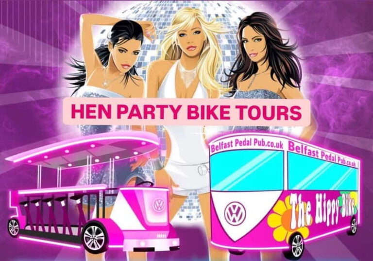 Luxury Pink Hen Party Bike Tour of Belfast - Who would enjoy this tour?