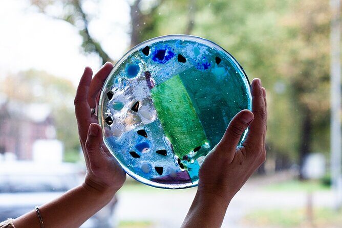 Make your own Plate: Glass Mosaic Workshop - Detailed Review of the Glass Mosaic Workshop in Riga