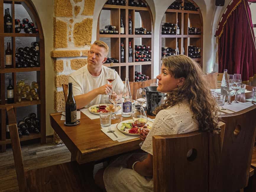 Malia: Food and wine pairing at Avli restaurant - A deep dive into the flavors and experiences at Avli