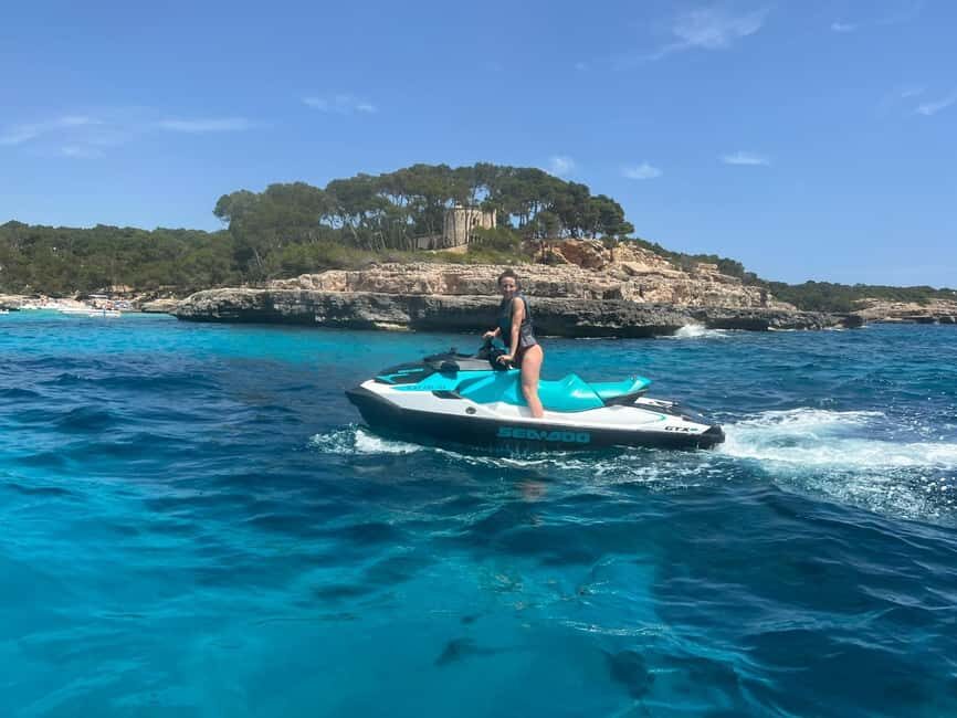 MALLORCA: JET SKI TO ES CALÓ DES MORO, CALA D'OR. - A Deep Dive into the Mallorca Jet Ski Tour