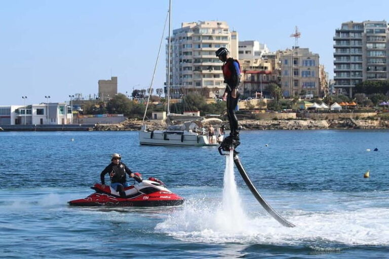 Malta: Flyboard Teaser Flight (20min) - What to Expect from Your Malta Flyboard Experience